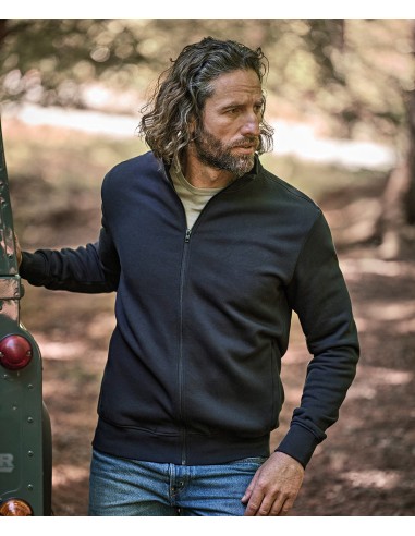 TEE-5440-Full Zip Sweat Cardigan